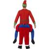 Smiffys Unisex Adult Santa Piggy Back Costume