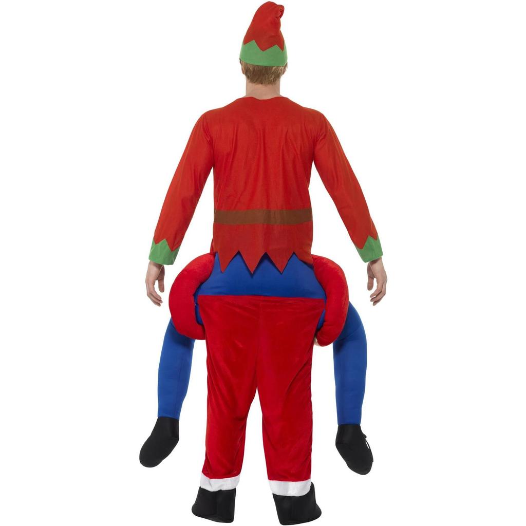 Smiffys Unisex Adult Santa Piggy Back Costume