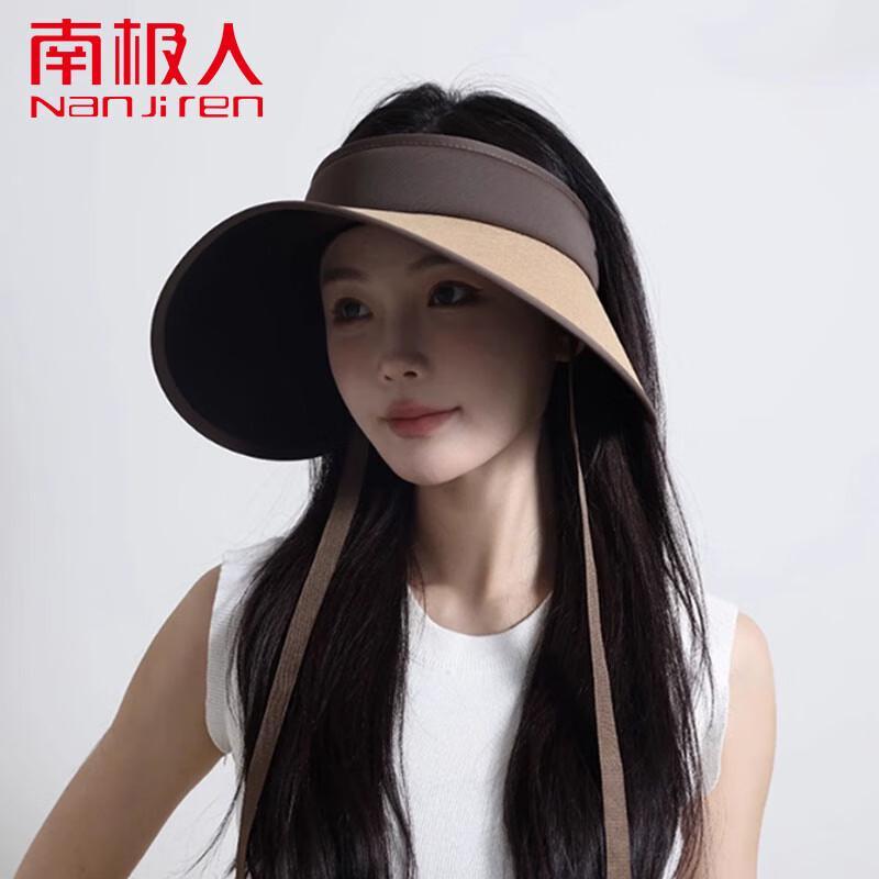 Nanji Ren Women s Anti-UV Wide Brim Sun Hat One Size