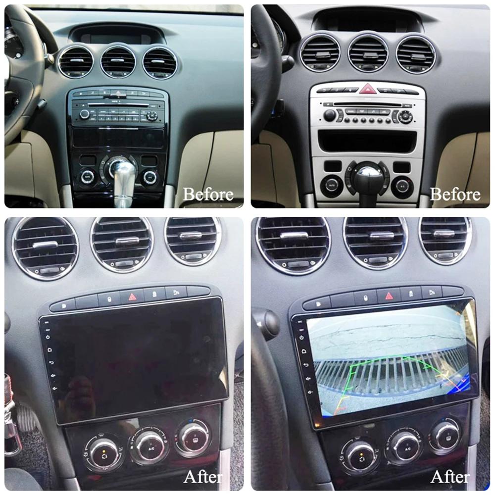 Car Radio For Peugeot 408 2012-2020 For Peugeot 308 T7 2007-2015 Carplay Multimedia Video Player Navigation GPS Touch Screen HU