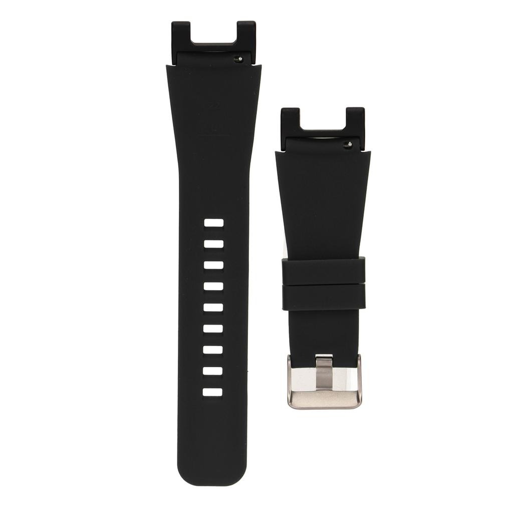 Silicone Soft Bracelet Belt Sport Watch Band Strap for Pro Smartwatch(Black )