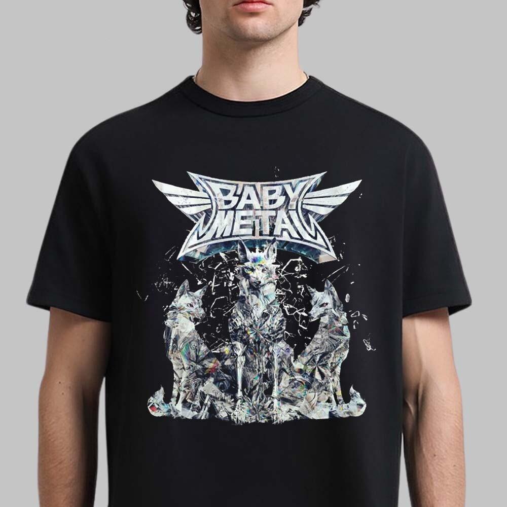 Babymetal Metal Forth Foxes Artwork Unisex T-Shirt Gift for Friends All Size S