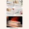 Simulated Flame Cool Misting Humidifier with 6 Color Light Flame Air Diffuser Humidifier Air Humidifier for Home Bedroom