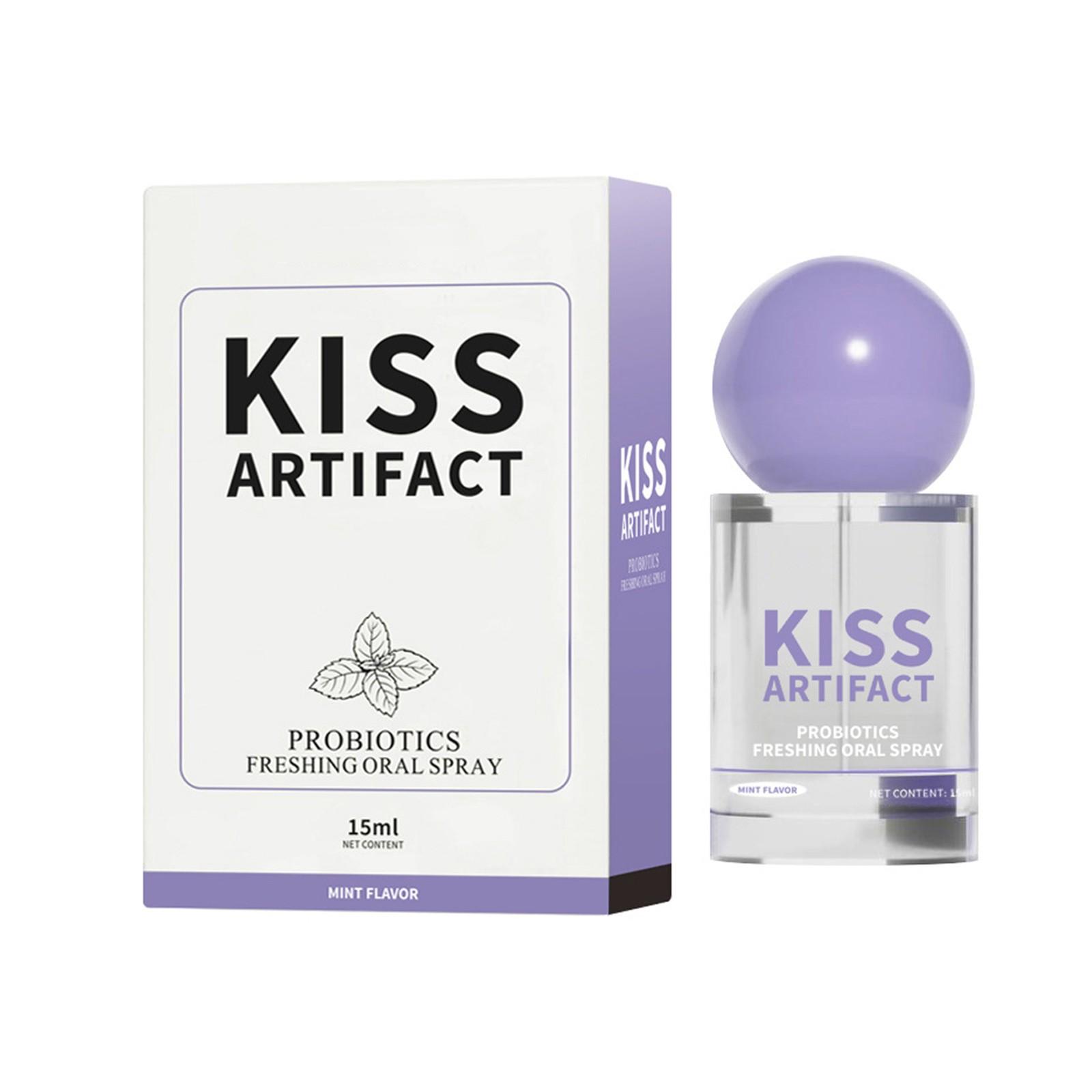 

Пробиотический спрей для полости рта, Пробиотический спрей для свежести дыхания, Портативный пробиотический спрей для свежести дыхания, Освежитель дыхания, Длительная свежесть, Без спирта 15 мл