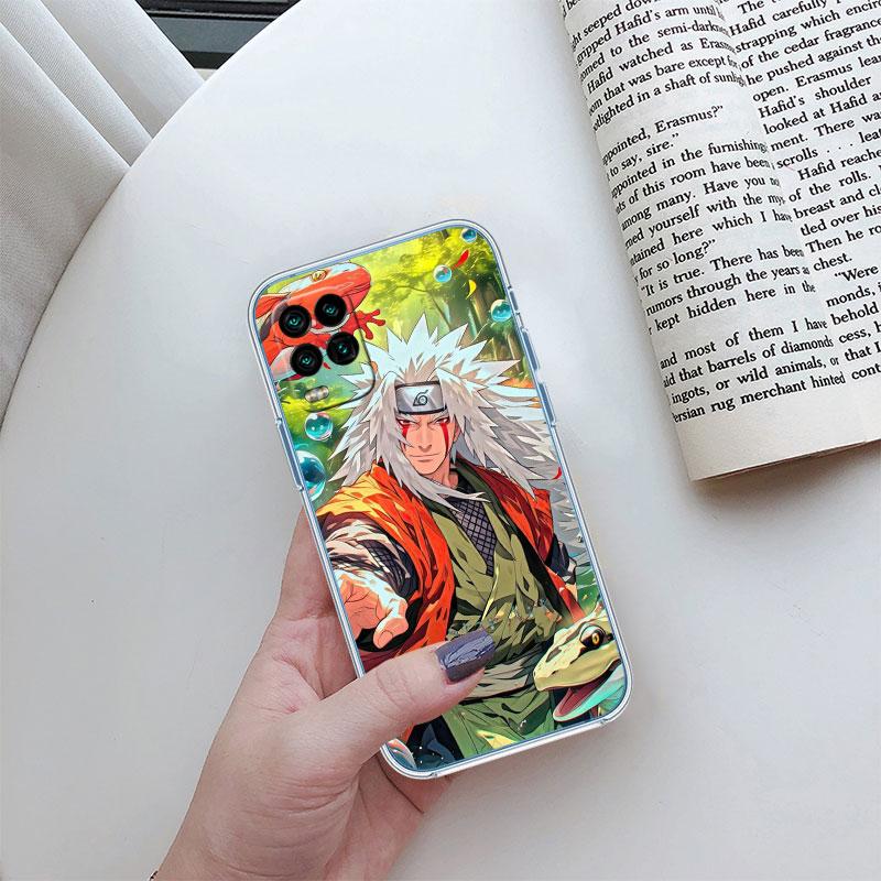 Hyuuga Hinata Naruto Transparent Phone Case for Motorola Moto Edge 20 30 40 50 S30 Fusion Ultra Pro Neo Lite