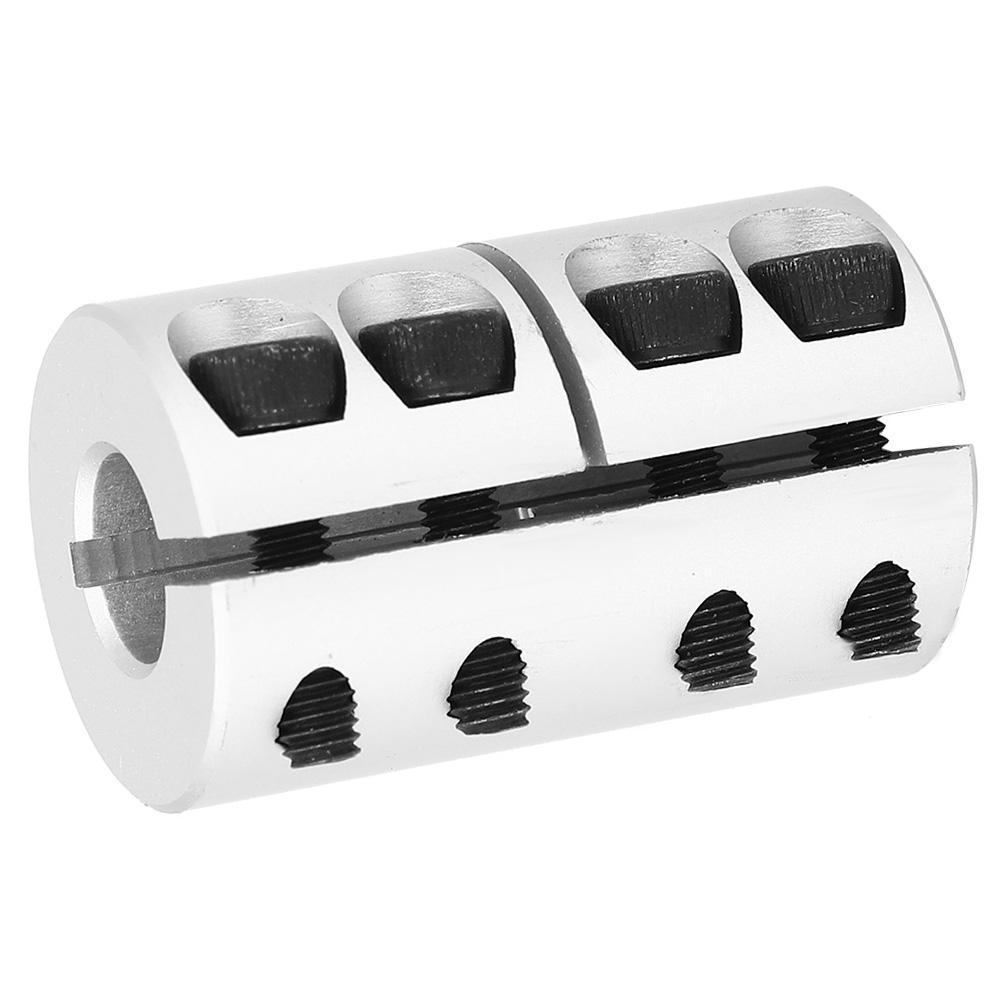 D25 X L40 Clamping   Coupling Aluminum Alloy Shaft Coupling for Engraving Machine(D25*L40 Inner Hole 6.35 To 8 )