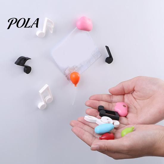 3D Refrigerator Magnet Mini Cloud Magnet, Note Balloon Potted Cactus Decorative Magnets Fridge for Whiteboard Locker Door Magnetic Holders