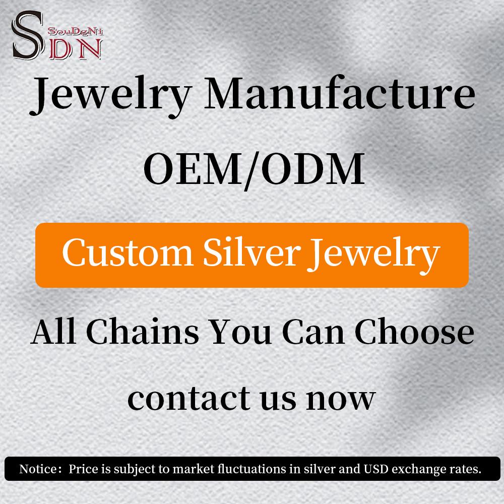 Custom 925 Sterling Silver 18K Gold Plated Moissanite Love Heart Pendant Necklace Earrings Jewelry Set Women Engagement Wedding