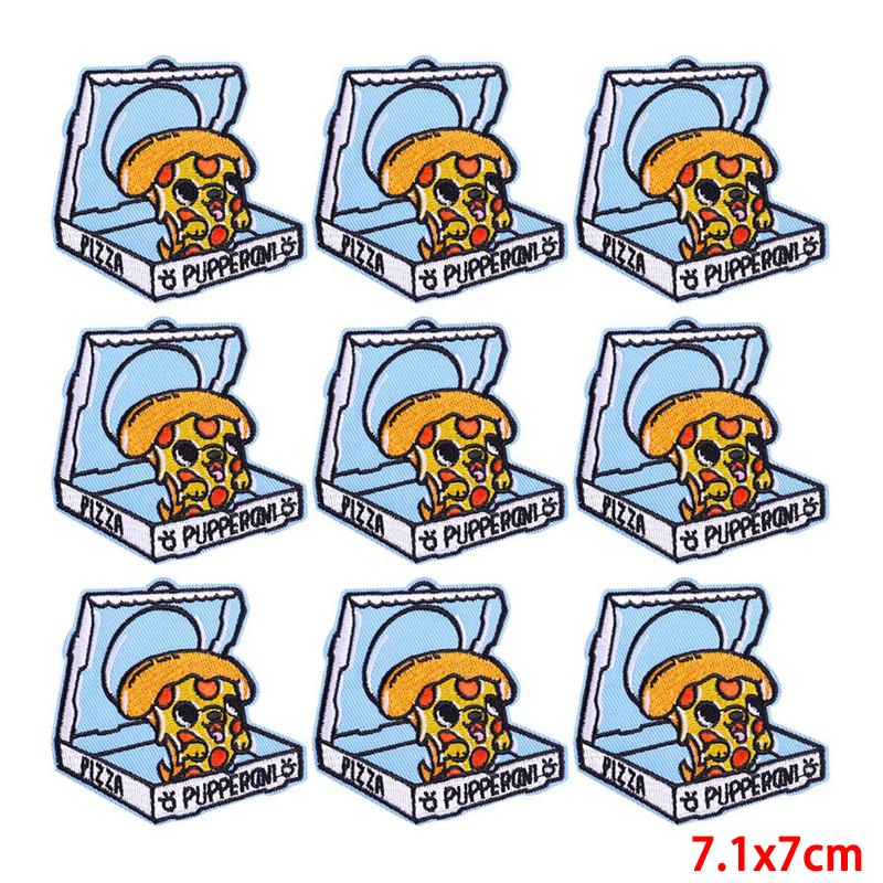 10 Pcs/lot Wholesale Embroidery Patch Iron On Patches For Clothing Patches On Clothes Jackets Decor Applique Sew Supplies