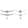 Woman Anklets Compass Adornment Delicate Fashion Tortoise Bracelet Jewelry Body Decor Accessory Foot for Dress Ornament