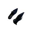 2025 Autumn Models Pointed Head Shallow Mouth Lace-up Roman Style Low Heel Soft Casual Fashion Women's Shoes