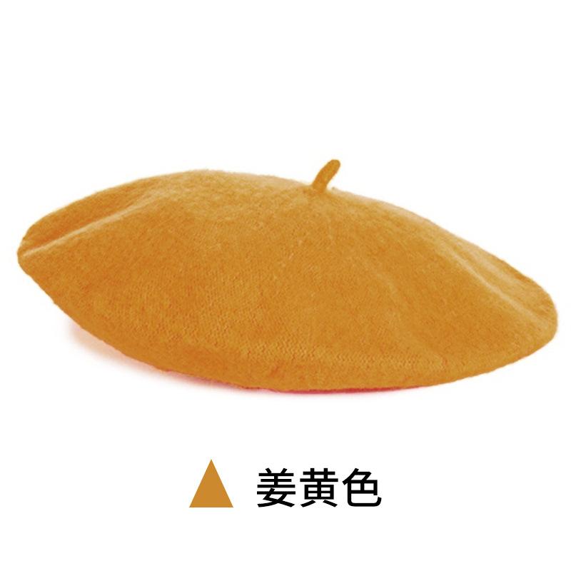Acrylic Beret Winter Vintage Painter Hat Women's Fashion Beret