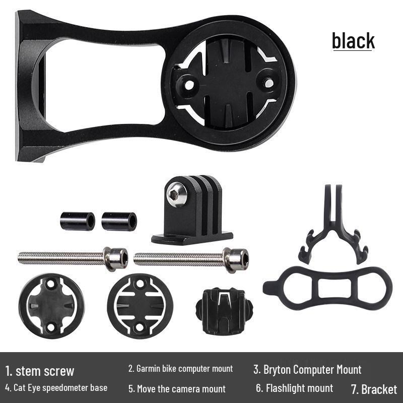 Garmin & CatEye Bike Computer and Light Mount Bracket