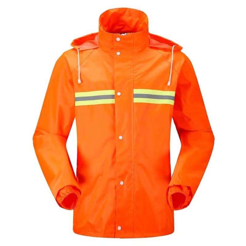 Chen Ling Reflective Two-Piece Rain Suit