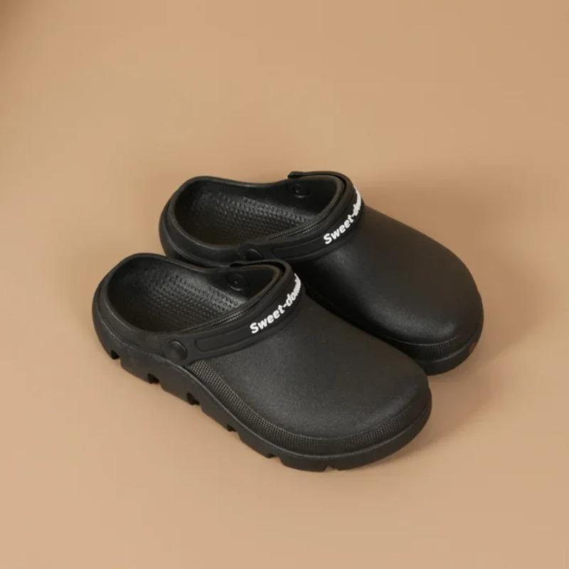 Men Women EVA Chef Shoes Non Slip Waterproof Oil Proof Shoes Comfortable Workers Slippers Outdoor Fishing Shoe