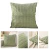 Strapazierfähigkeit Kissenbezug aus Cord mit unsichtbarem Reißverschlusswertet jeden Einrichtungsstil auf Standardgröße 45x45cm