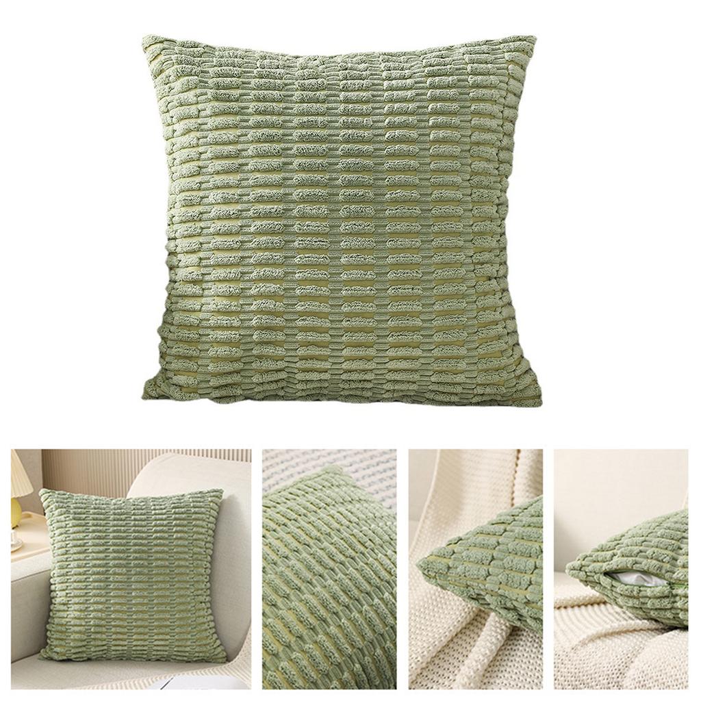 Strapazierfähigkeit Kissenbezug aus Cord mit unsichtbarem Reißverschlusswertet jeden Einrichtungsstil auf Standardgröße 45x45cm