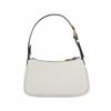 Gucci Aphrodite Gold Trim Double G Logo Zipper Closure Leather Underarm Bag Mahjong Handbag Shoulder Bag Mini Women Handbags White 739076-AAA9F-9022