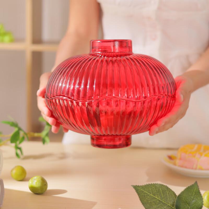 Petal Glass Fruit Plate Set