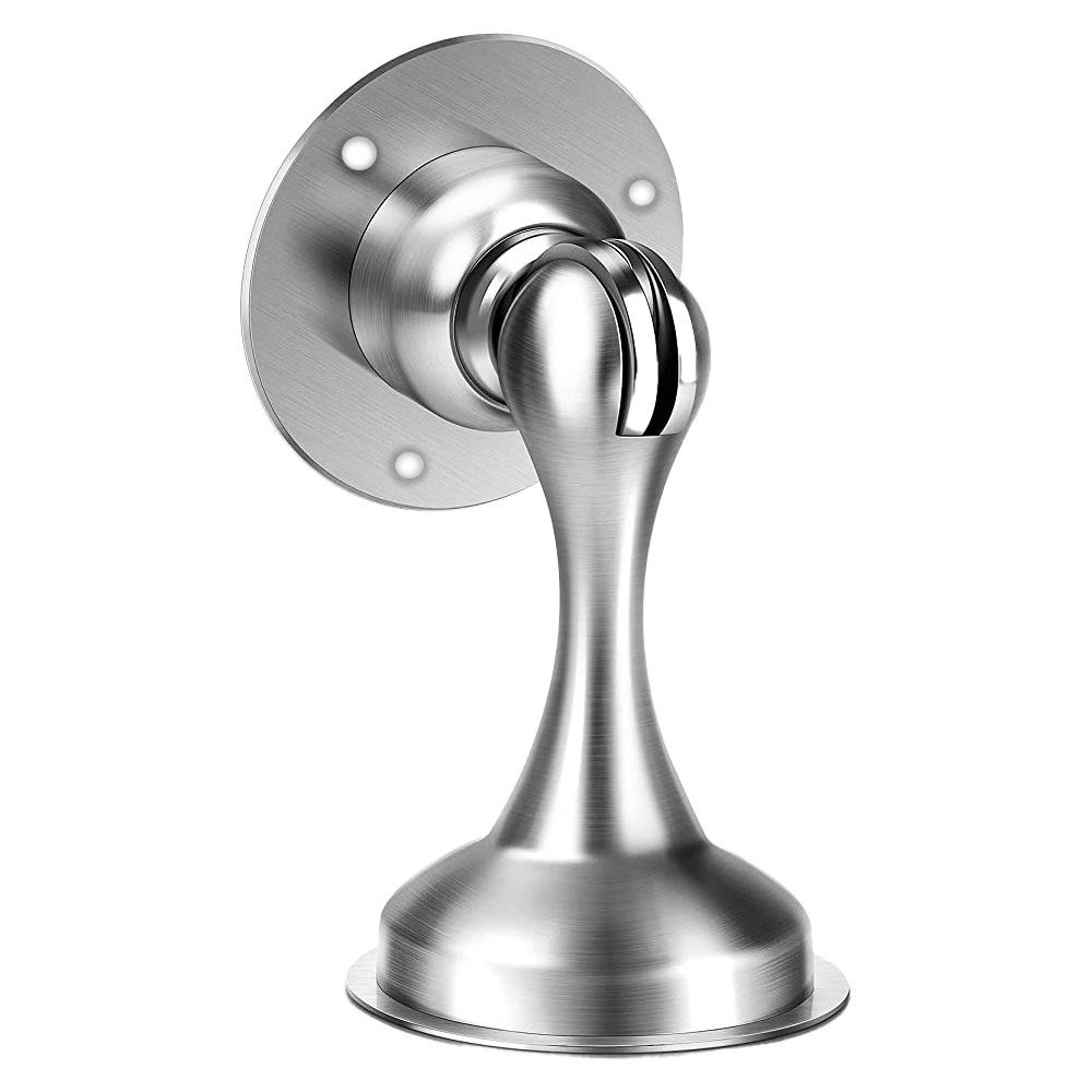 Magnetic Door Stop Door Suction Holder Stainless Steel Door Stopper Holder Home Room Office Indoor Magnetic Door Block