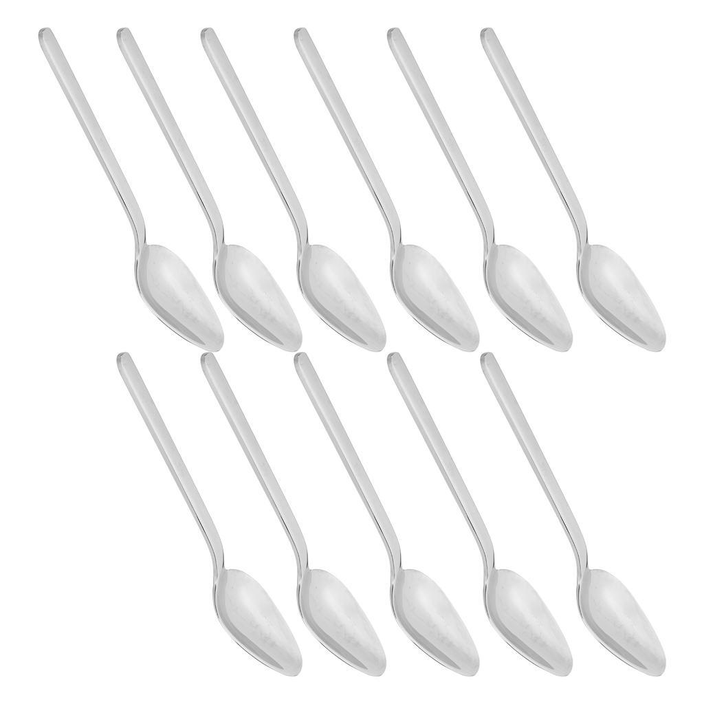12 st Förtjockade Kaffeskedar 316 Rostfritt Stål Spegelpolering Dessertsked PresentförpackningJ13421/04