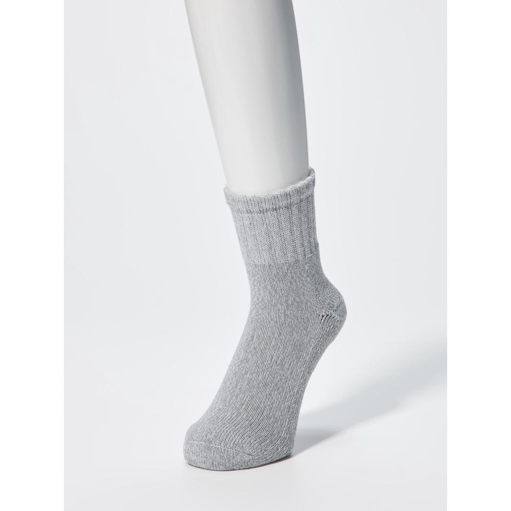 Uniqlo Heattech Half Socks Pile Soft Fit