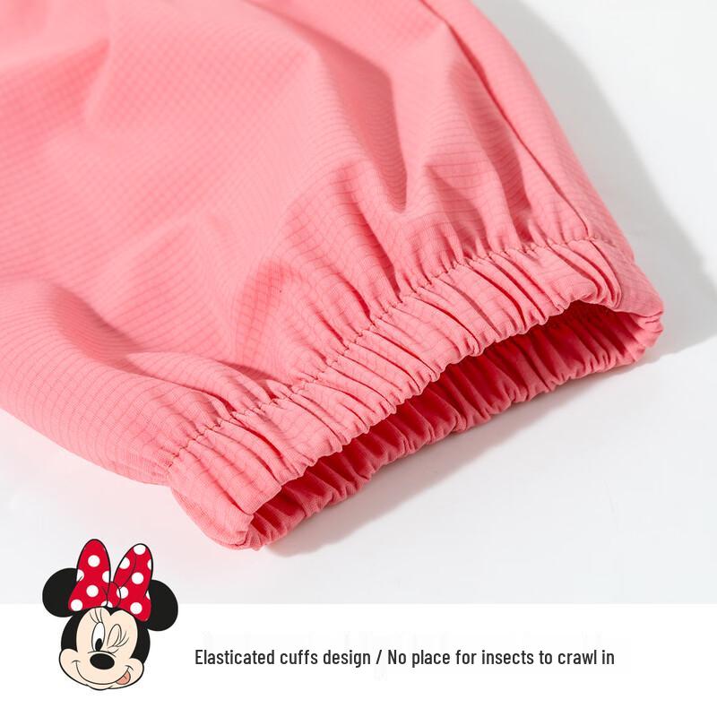 Disney Girls' Minnie Mouse Spring/Summer Breathable Anti-Mosquito Casual Trousers