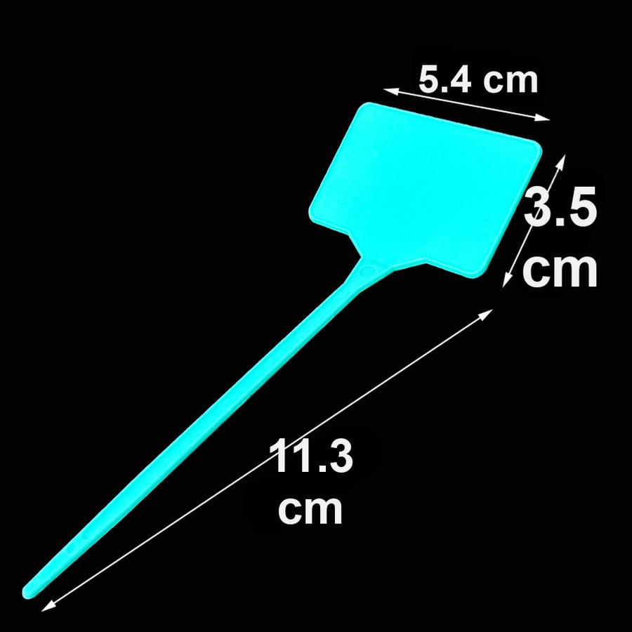10 Stück Blumentopf Kunststoff Sukkulente Gartenmarkierer Pflanzenetikett Anhängeetikett