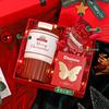 A1 Christmas Gift Set with Red Thermos Cup