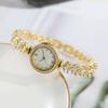 Mermaid Women's Watch Luxury Bracelet Watch with Rhinestone Dial Rose Gold Adjustable Band