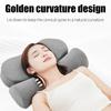 Orthopedic Neck Pillow Memory Foam Cervical Support Soft Breathable Washable Ideal for Every Sleeper HealthCare