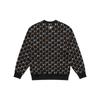 New MLB MONOGRAM Collection New York Yankees 24FW Crewneck Sweatshirt Unisex Black 3AMTM0344-50BKS
