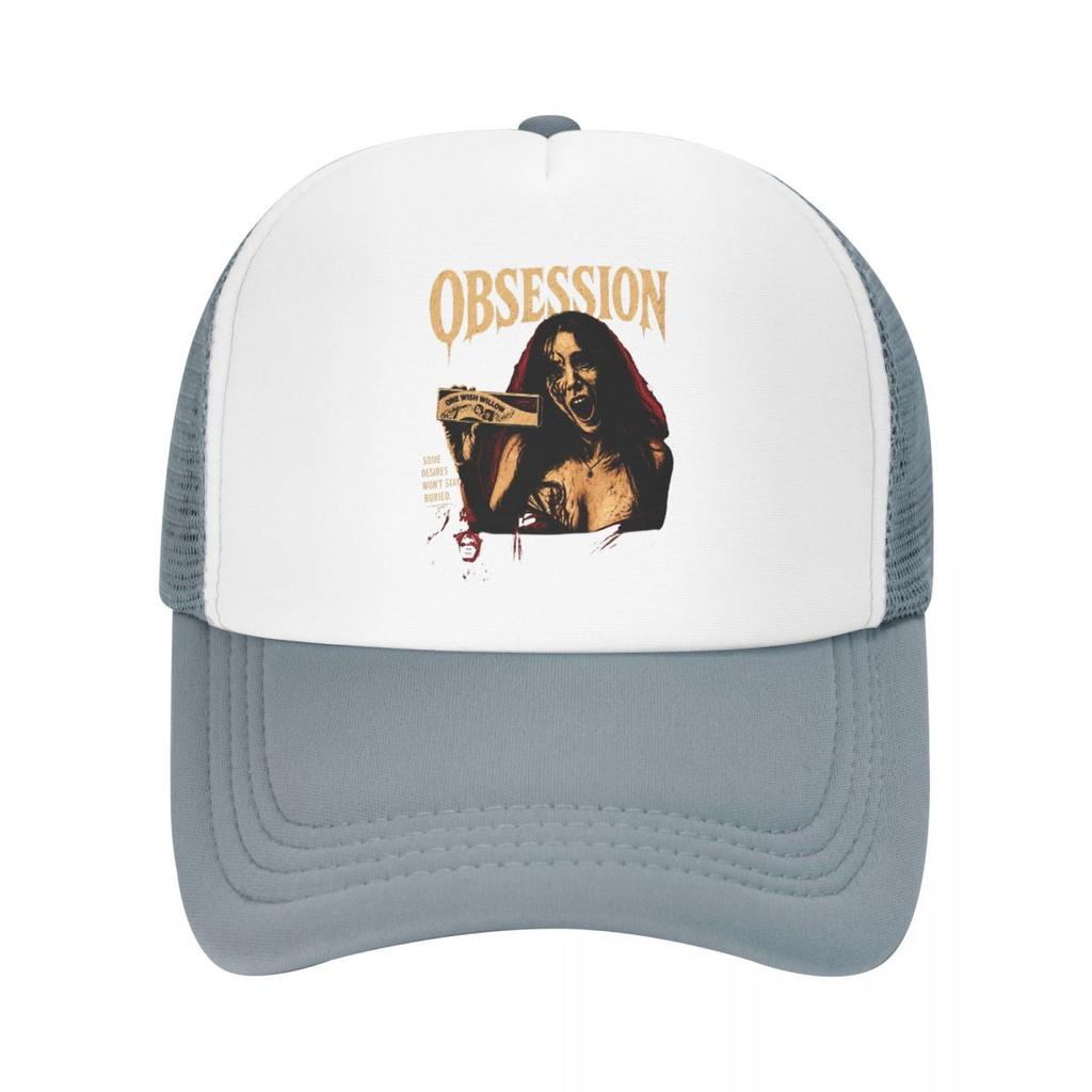 Obsession Movie Horror Funny Baseball Caps Mesh Hats Activities Peaked Adult Caps