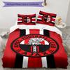 3pcs Ajax FC Design Cover Set - HD Printed Bedding with 1 Cover and 2 Pillowcases - Perfect for Home and Dorm Decor