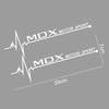 2PCS Car Side Window Sticker Decoration Auto Reflective Vinyl Trim Decal Accessories Sport Styling For Acura MDX RDX TLX ILX