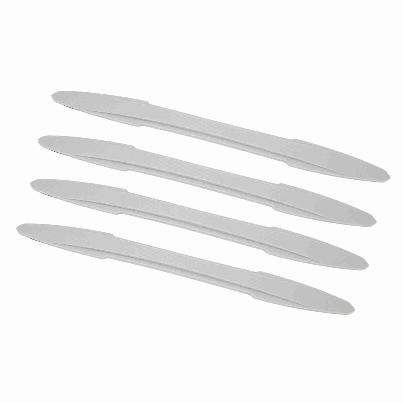 

4шт 39см защитная полоса бампера предотвращение столкновений серые наклейки для защиты переднего и заднего бампера