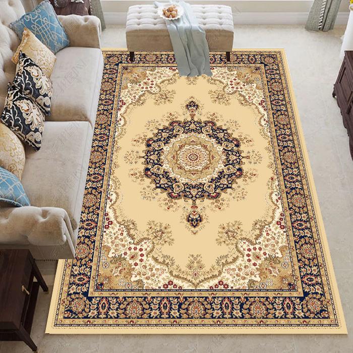 

Европейский ковер Гостиная Чайный столик Одеяло Бытовой ковер Большая площадь прикроватное одеяло Татами Коврик Плавающий оконный коврик 160*230CM