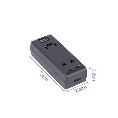Snellaadstation Voor 360 One RS/R Lithium Batterij Basis Type-C Poort Dubbele Lader Voor 360 ONE R/RS Camera Accessoires