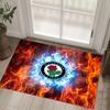 Blackburn Rovers Football Design Crystal Velvet Carpet Cozy Non?Slip Printed Rug For Bedroom Living Room Entrance