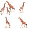 Natureinspired Giraffe Model Pvc Toy For Kids Educational And Collection Use
