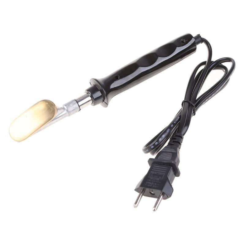 Electric Soldering Iron With Plastic Handle Flat Tip For Car Bumper Repair