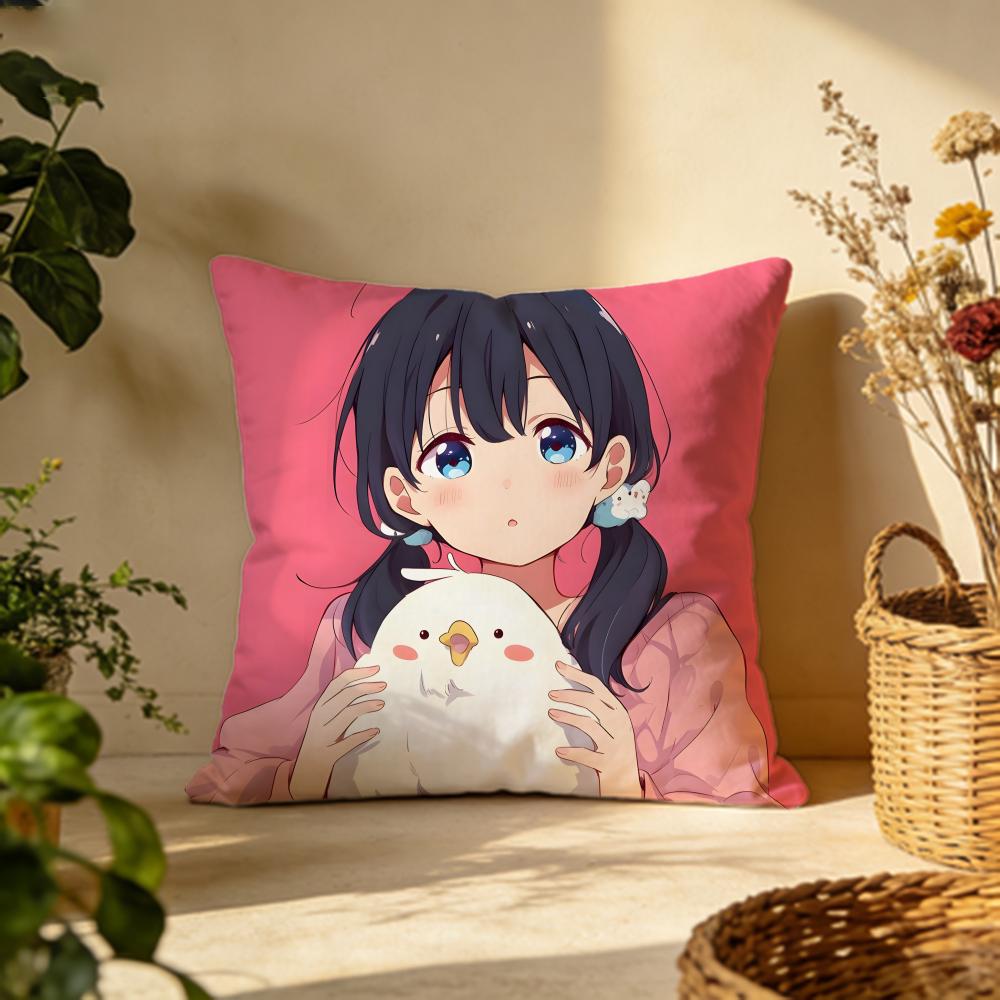 

Модная Рыночная Наволочка TTamako Универсальная Двусторонняя Подушка Подходит для Дивана Кровати Машины Ежедневного Декора 30X30cm