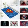 S-Superman Floor Mats Home Laundry Rug Carpet For Living Room Decor Lounge Area Anti-slip Foot Mat Entrance Doormat
