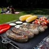 Grill Mat 50x40cm Set Of 6, Bbq Grill Mat, Teflon Oven Mat Fiberglass Mats Barbecue Mat Non-stick Bbq Mat