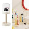 Cartoon Cat Dustproof Toothbrush Holder with Cup Cover Box Holder Toothpaste Bracket  Bathroom Use
