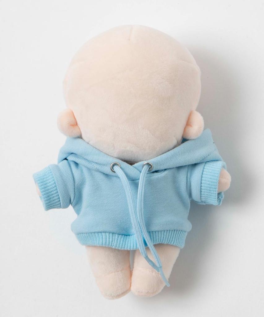 WEGO Plush Plain Hoodie 15cm F Purple