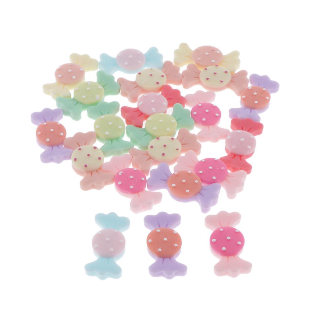 20 Mixed Kawaii Resin Flatback Embellishments Crafts Jewelry Resin Accessory