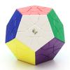 YuXin Rotierender Megaminx Redi Dino Dodekaeder Twisty Puzzle Zauberwürfel Stickerlos Erwachsener Jugendlicher Intelligenzspielzeug Denkspiel