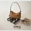 Verified French Chic Crescent Shoulder & Handheld Hobo Bag