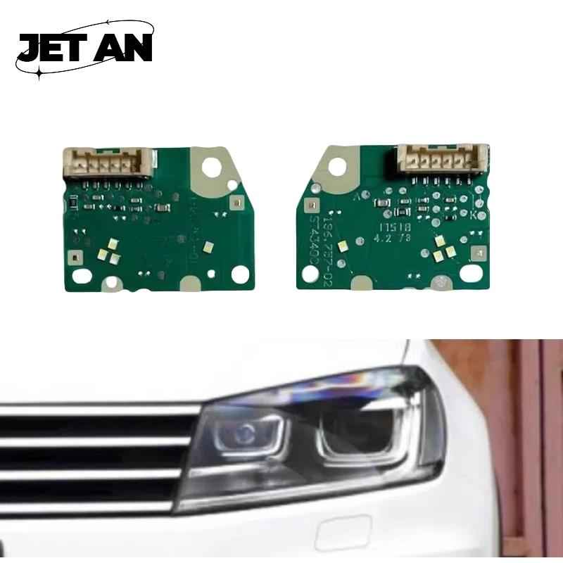 Neues weißes Tagfahrlicht DRL LED-Chips-Platine für 2015-2017 VW Touareg Scheinwerfer 196-757-01 196-757-02 19675701 19675702